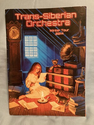 SIGNED Trans-Siberian Orchestra 2014 Program. Heavy Metal Savatage / TNT