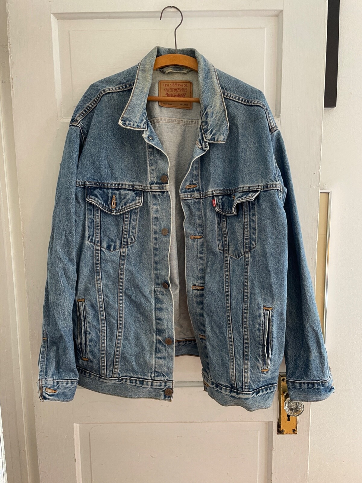 Vintage Levi Strauss Denim Jacket 70507-0389 Size XXL | eBay