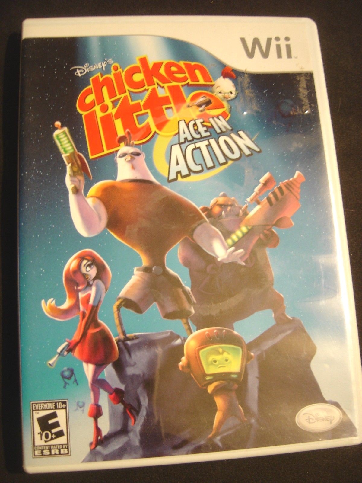 Disney's Chicken Little: Ace in Action (Nintendo Wii, 2006) Video Game