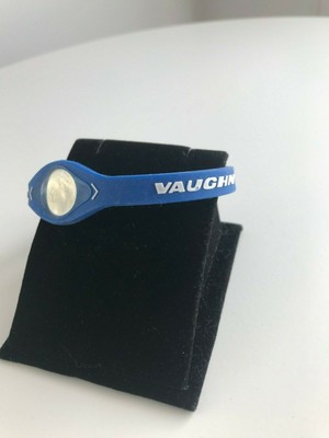 Rubber Silicone VAUGHN Goalie Hockey Blue Bracelet Balance / Stabilizer