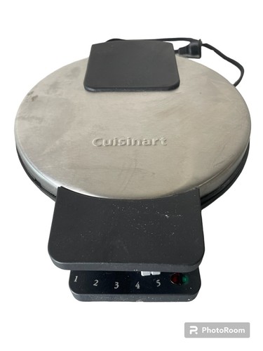 Cuisinart WMR-CA(TK) Silver 5 Setting Stainless Steel Classic Round Waffle Maker