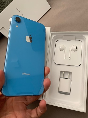iPhone XR 64GB Blue Sprint Unlock Rsim