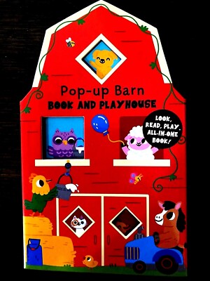 Pop-Up Barn, Castle, House, or Palace Board Book and Playhouse! CHOICE - 4 NEW!