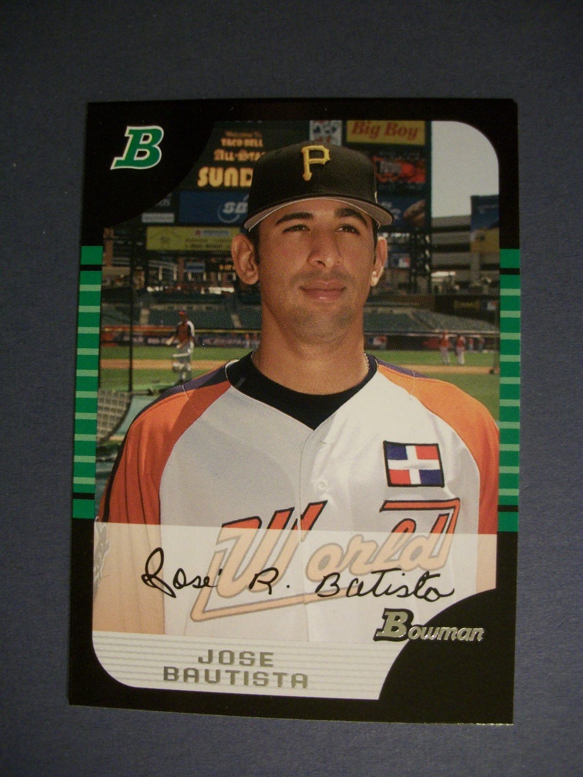 JOSE BAUTISTA 2005 Bowman Draft #BDP145 Pirates, Blue Jays
