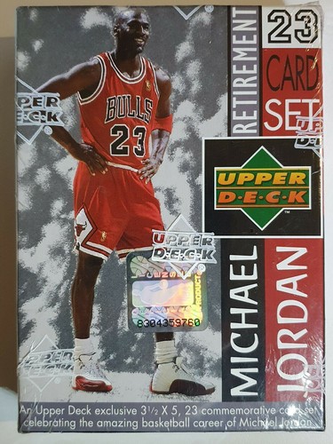 レア90S UPPERDECK JORDAN RETIREMENT CARD 1999 Upper Deck Michael Jordan Retirement CARD SET (23 Cards