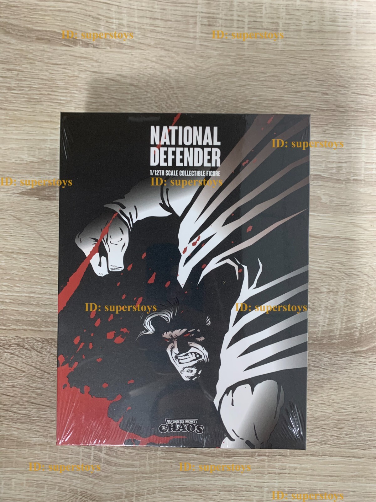 CHAOS 1/12 ナショナル・ディフェンダー CHAOS-001 CHAOS- 1/12 National Defender Action Figure (CHAOS-001)