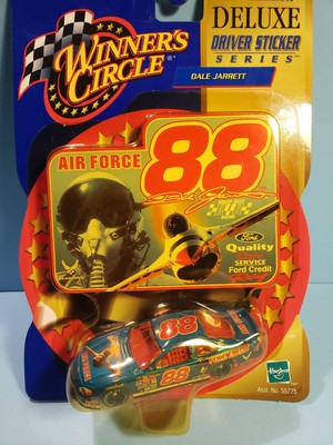 Winners Circle Dale Jarrett #88 Air Force Quality Care 2000 1:64 Sticker Series