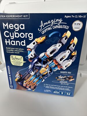 NEW sealed Thames & Kosmos Mega Cyborg Hand STEM Experiment Kit  10+ yrs