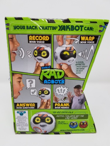 YakBot Really Rad Robots BNIP FAST FREE SHIPPING