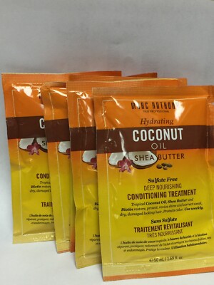 5 Marc Anthony Cocnut Oil Shea Butter Sulfate Free Conditioning 1.69oz 5 pac