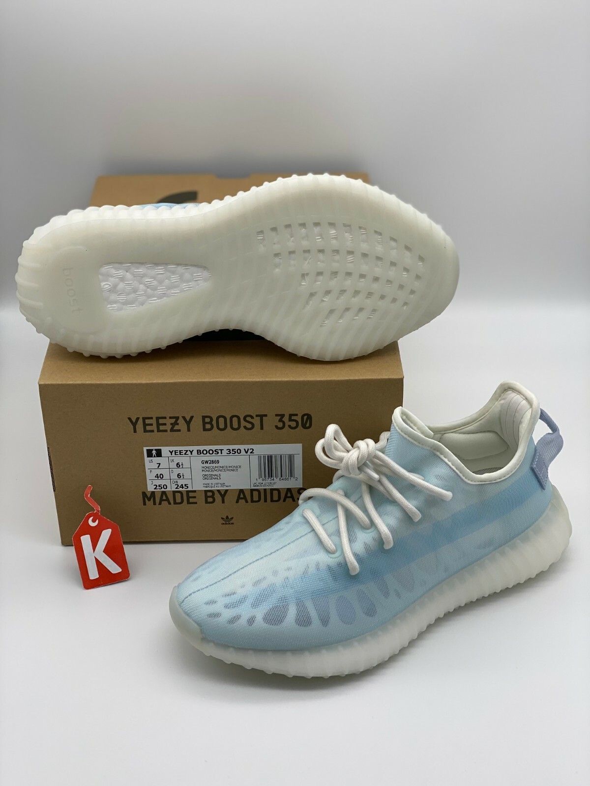 adidas Yeezy Boost 350 V2 Mono Ice 