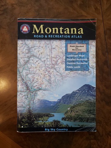 National Geographic Maps Benchmark Montana Road & Recreation Atlas, 1st Edition