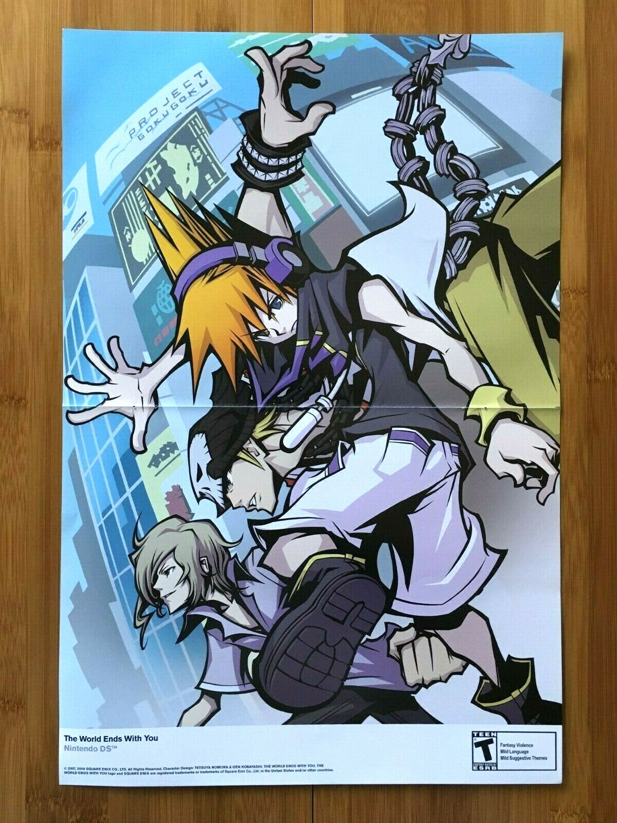 2008 Official The World Ends With You / Final Fantasy