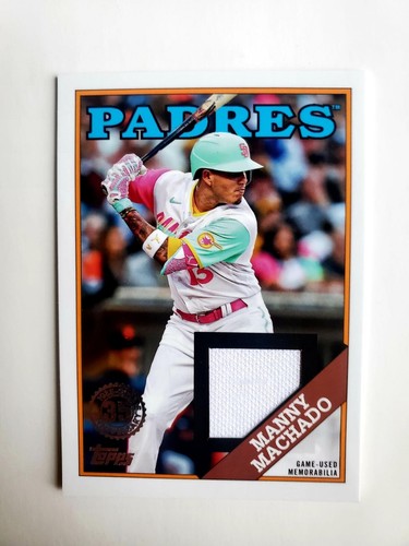 Topps WBC 2023 MANNY MACHADO レリックオート　/10 Topps WBC 2023 MANNY MACHADO レリックオート /10 2023 TOPPS