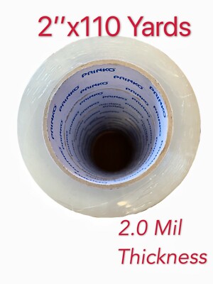 1.6mil 2/" x 55yd Crystal Clear Details about / 18 Rolls Carton Sealing Packing Tape