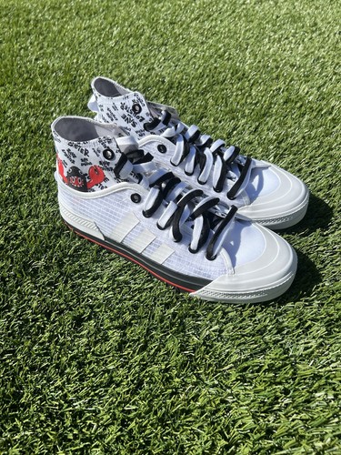 【774】 Adidas Originals Nizza Hi DL Save Lobster Men's Sneakers