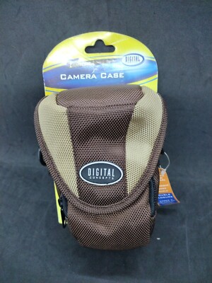 Digital Concepts Camera Case Brown  NEW With Strap