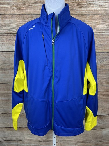 Ralph ジャケット　RLYC Ralph Lauren RLX Full Zip Golf Performance Jacket Blue