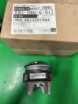 SPICER SPL 100 W/O PARK YOKE MBA 6813501944 SHIPS FREE