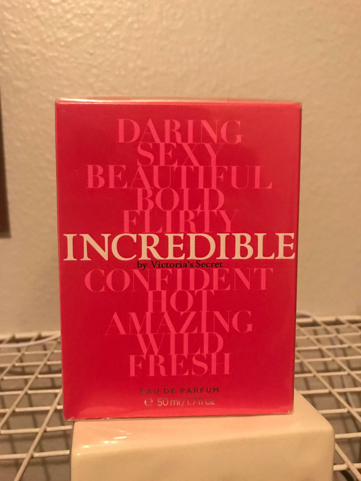 VICTORIA SECRET INCREDIBLE EAU DE PARFUM PERFUME 1.7 oz / 50