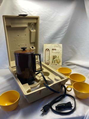 Vintage Kar 'n Home Portable Coffee 
