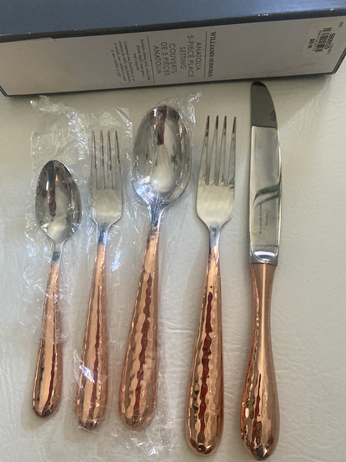Ting Stainless Steel & Hammered Copper