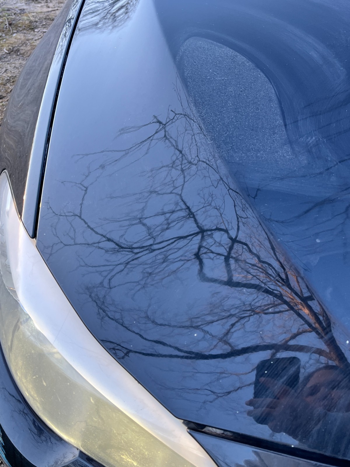 11-16 BMW F10 528i 535i 550i M5 HOOD BONNET SHELL BLACK SAPPHIRE METALLIC 475 - Picture 6 of 7