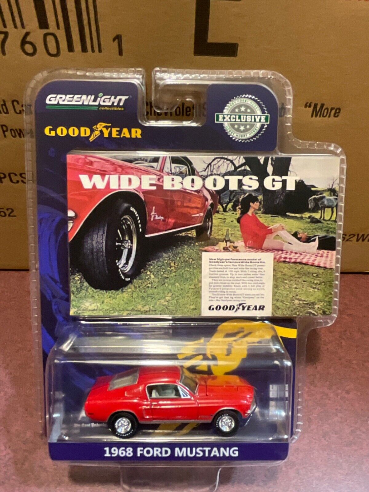 GREENLIGHT COLLECTIBLES 1/18 - FORD Mustang GT Fastback