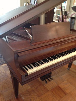 1961 completely rebuilt baby grand Knabe piano