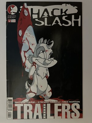 HACK / SLASH TRAILERS #1 Rare SKOTTIE YOUNG Variant DDP 2006 VF-