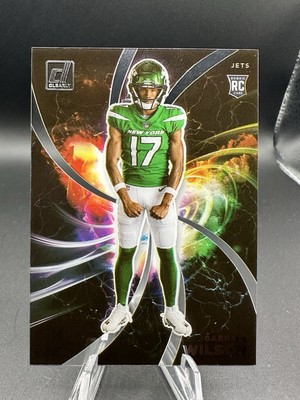 2022 Panini Donruss Clearly Garrett Wilson Rookie Night Movers #NM-21