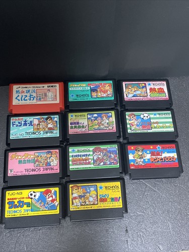 Nekketsu Kunio kun Technos Nintendo Famicom NES Basketball Nekketsu Kunio kun Technos Nintendo Famicom NES Basketball