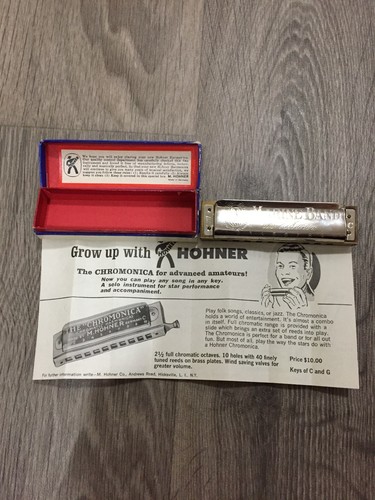 HOHNER Marine Band 1896 Classic C/Natural Minor 1896/20 10-Holes Harmonica NIB!