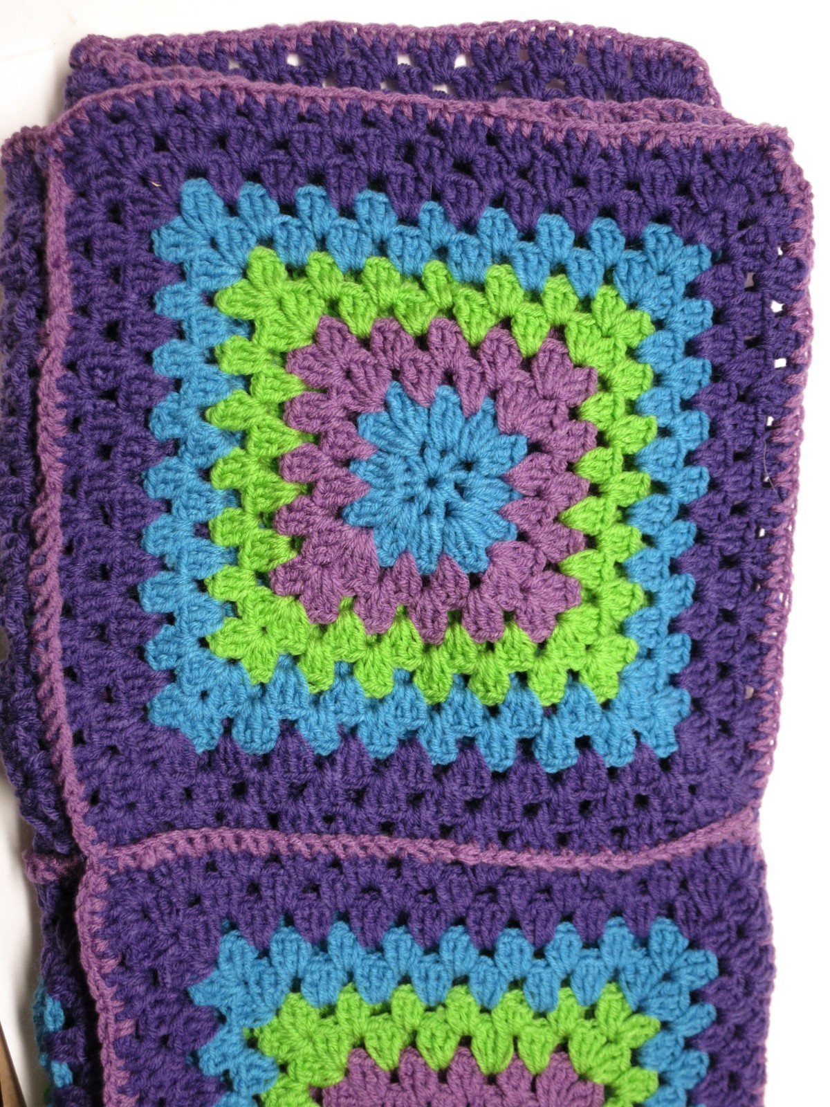 Giant Handmade Cotton Reversible Bohemian Bed or Sofa Cover 54x54 inches