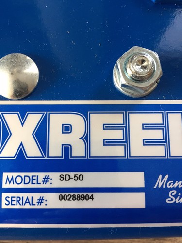 COXREELS  SD-50-1 Cable Reel, 50 ft, 11-1/2