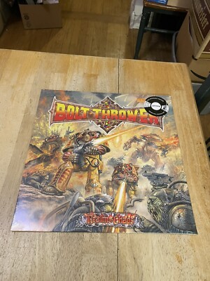 Bolt Thrower- Realm Of Chaos LP FDR Reissue 2017 Earache Death Metal Sealed