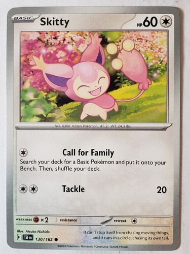 エネコ 海外版　skitty Pokemon Card TCG ”Skitty” 081/100 C Nintendo 2021 F/S エネコ
