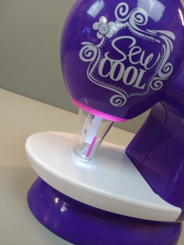 Threadless Purple Sewing Machine by Spin Master Sew Cool Machine Machine only