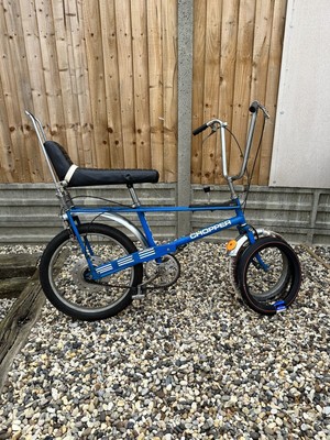 Raleigh Chopper Late MK1 1970s Bike HORIZON BLUE RARE! Vintage Collectiable