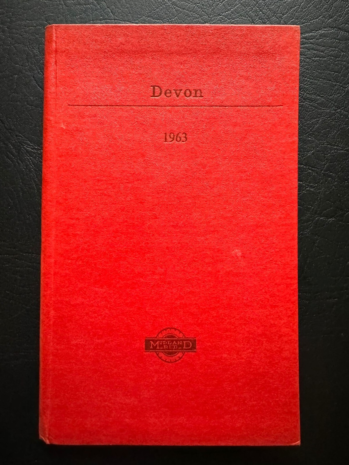 1963 Midland Red BMMO Devon Coach Cruises Tours Holiday Bus Route Guide