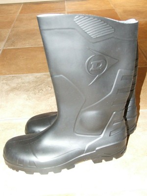steel toe cap wellies size 5