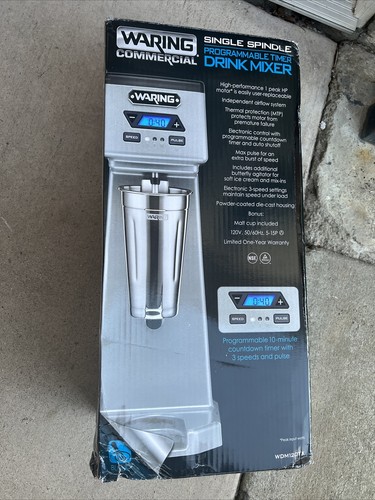 Waring WDM120TX Heavy-Duty Single-Spindle Drink Mixer