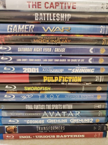 Lot of Blu Ray Dvds, 30