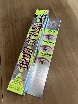 Benefit Cosmetics Brow Styler Eyebrow Pencil & Powder Duo -2.75 Warm Auburn