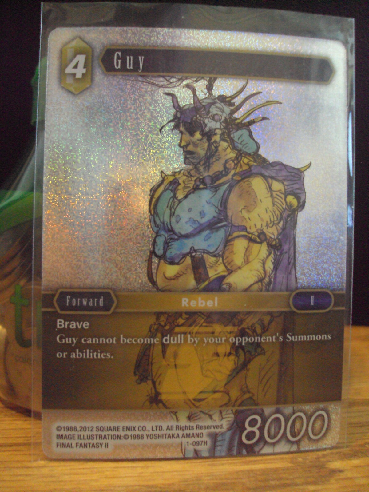 fftcg クラウド　foil FFTCG FINAL FANTASY TCG OPUS 1 FOIL CLOUD 1-182L BGS 9.5 GEM