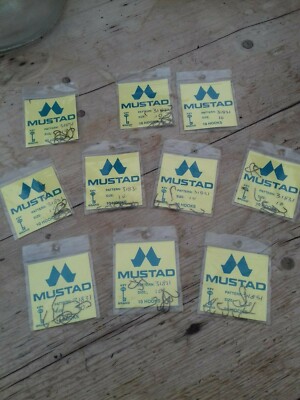 Mustad Spade End hooks size 10