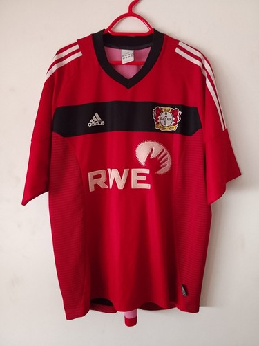 ゆ101★ adidas bayer Leverkusen 94-95 home Vintage BAYER LEVERKUSEN Football Shirt Men's XL adidas