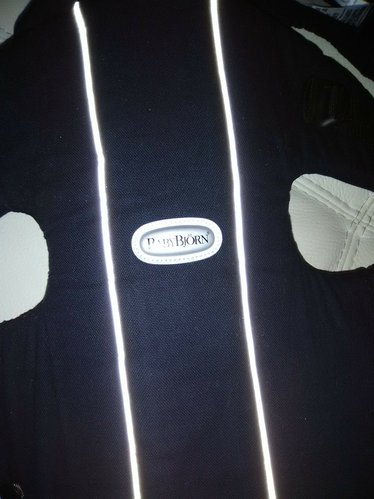 BABY BJORN Black Baby Carrier 8 - 15lbs Newborn to 2 years Excellent