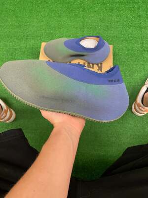 Adidas Yeezy knit rnr faded azure multiple sizes shoe new | eBay