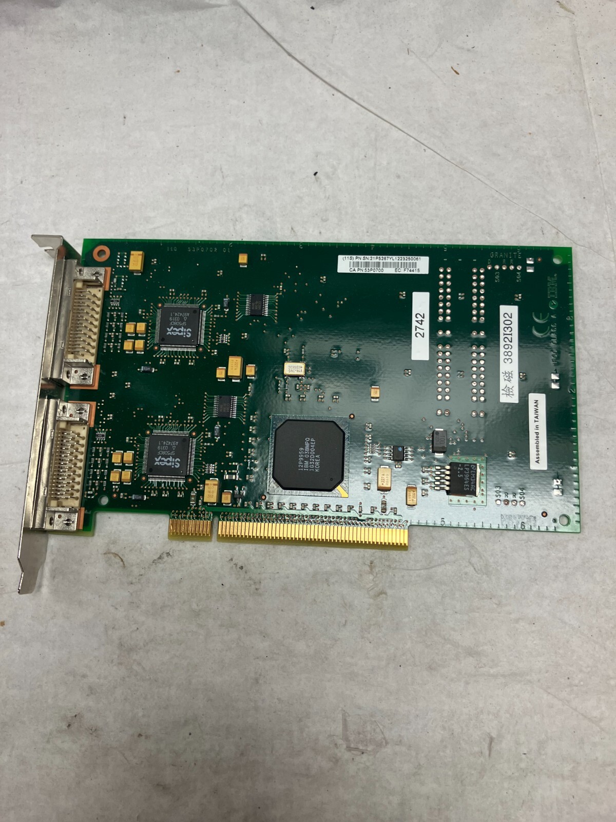 2742 2 line WAN IOA (Comm Card) P/N 53P0700 for IBM server
